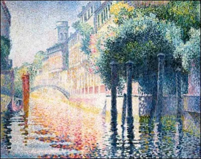 Qui est le peintre de ce "canal à Venise" ?