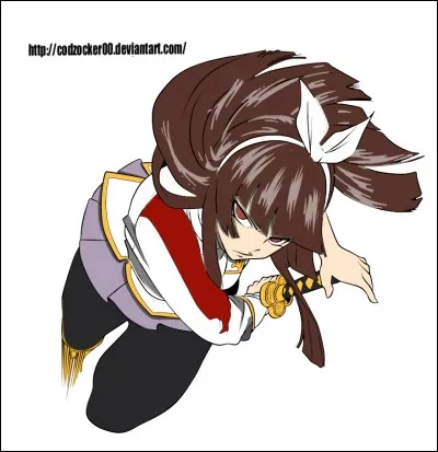 Quelle personne Kagura veut-elle tuer avec son épée ?