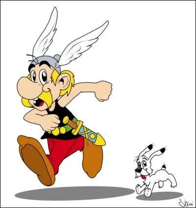 Idéfix est le chien d'Astérix.