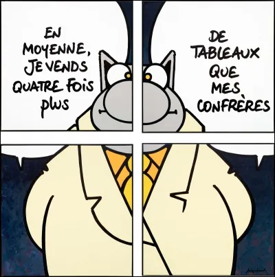 "Le Chat" est une bande dessinée de Philippe Geluck.
