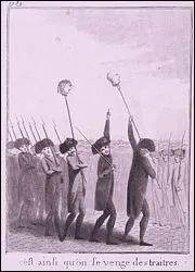 Une mthode d'excution consistant  sparer la tte du corps ...