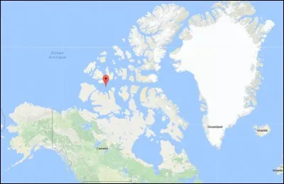 Quelle mer est représentée grâce au point rouge ?