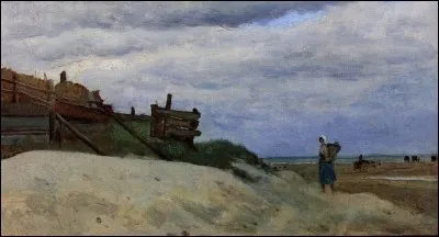 Qui a peint "La plage de Dunkerque" ?