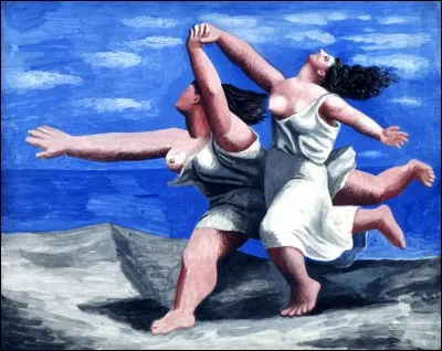 Rendez ces "deux femmes courant sur la plage" à leur peintre :