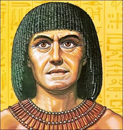 Très ancien manuscrit, retraçant un voyage extraordinaire entre mythe et réalité d'un médecin égyptien. De qui s'agit-il ?