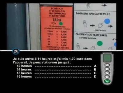 Cochez la bonne réponse :