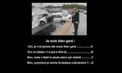 Cochez la bonne réponse :