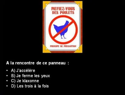 Ne vous trompez pas :