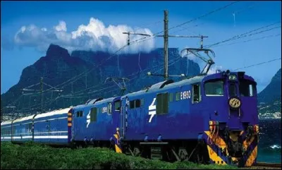 Quelles villes d'Afrique-du-Sud le "Blue Train" relie-t-il ?