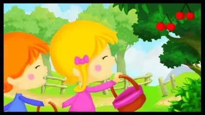 J'adore cueillir des cerises !