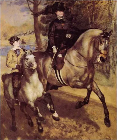 Qui a peint "Allée cavalière au bois de Boulogne" ?
