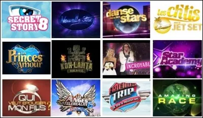 Quelle est ta télé-réalité préférée ?