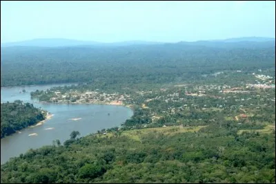 Commune la plus étendue de France (18 360 km²), frontalière du Suriname et du Brésil, je suis située dans l'Amazonie guyanaise et ne compte que 11 000 habitants. Originellement peuplée de descendants esclaves, je suis depuis peu la proie d'un nouveau "Far West" lié à l'or.