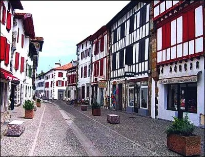 Commune des Pyrénées-Atlantiques (64), de la province basque du Labourd, je ne touche l'Espagne que par un seul point à l'extrême sud de mon territoire. Ville de 2 100 habitants, je suis surtout connue pour un condiment piquant.