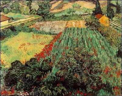 Qui a peint "Champ aux coquelicots" ?