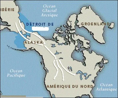 Quel détroit sépare la Sibérie orientale de l'Alaska ?