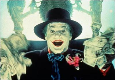 Qui joue le rle du Joker dans le Batman de Tim Burton?