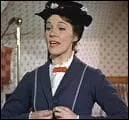 Mary Poppins. Sur quoi est assise Mary poppins lorsqu'on la voit pour la premire fois ?