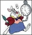 Alice au pays des merveilles. Qui crase la montre du lapin blanc ?