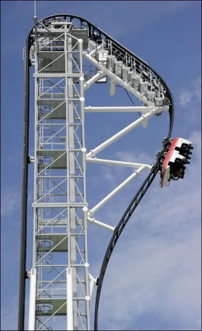 A combien de degrés s'incline ce Coaster ?
