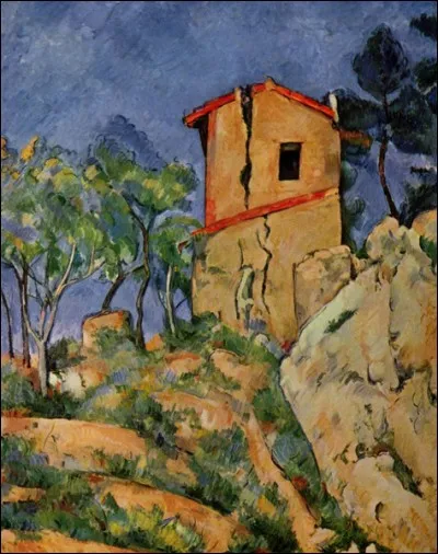 Qui a peint "La maison au murs fendus" ?