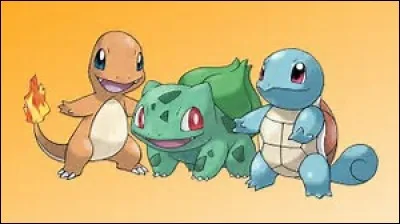 Comment s'appellent ces trois Pokémon ?
