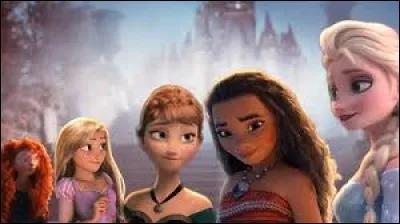 Mérida, Elsa et Vaiana sont les seules à ne pas s'être mariées.