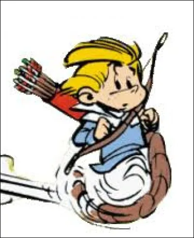 Jeune habitant du village, Keskonrix chasse le marcassin dans l'album ...