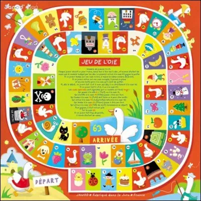 Combien y a-t-il de cases dans le jeu de l'oie ?