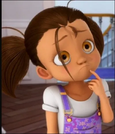 Quelle petite fille Marinette garde-t-elle ?