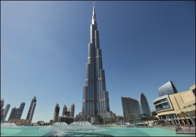 Dans quelle ville se trouve la tour la plus haute du monde ?(Burj Khalifa)