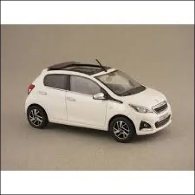 Quelle est cette voiture miniature ?