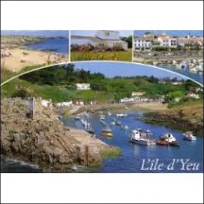 Je vous emmène faire une petite balade sur l'Ile d'Yeu. Nous serons dans le département ...