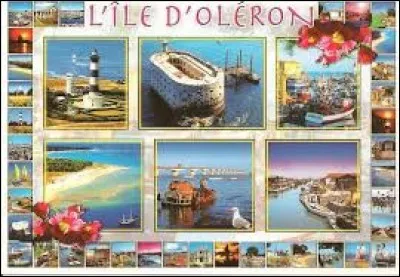 Notre voyage se poursuit sur l'Ile d'Oléron. Nous sommes dans le département ...