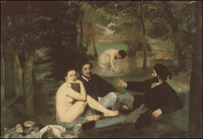 Qui a peint "Déjeuner sur l'herbe" ?