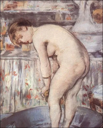 Qui a peint "Femme dans une baignoire" ?