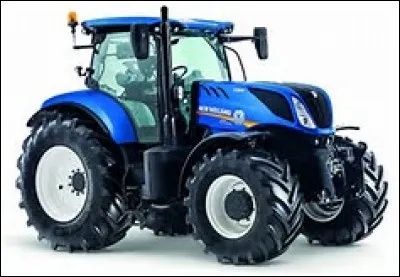 Lequel de ces quatre tracteurs est de la même marque que celui-ci ?