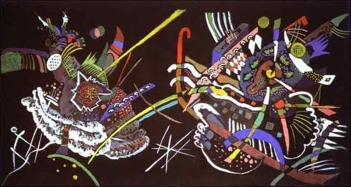 Entre 1914 et 1921 Kandinsky peint très peu. Pourquoi ?
