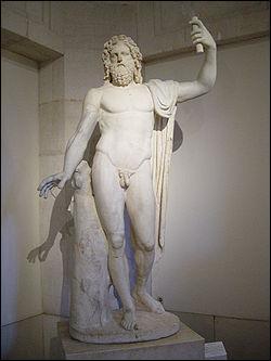 Il est le dieu romain du Ciel. Il est aussi le pre des dieux. Il a pour symbole l'aigle et la foudre.