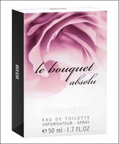 L'eau de toilette "Le bouquet absolu" appartient au grand couturier et parfumeur prénommé Hubert :