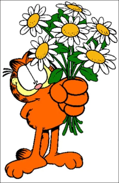 À quel artiste de BD appartient ce bouquet de marguerites ?