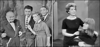 En 1955 on découvrait, sur l'écran, "Le petit conservatoire de la chanson" présenté par :