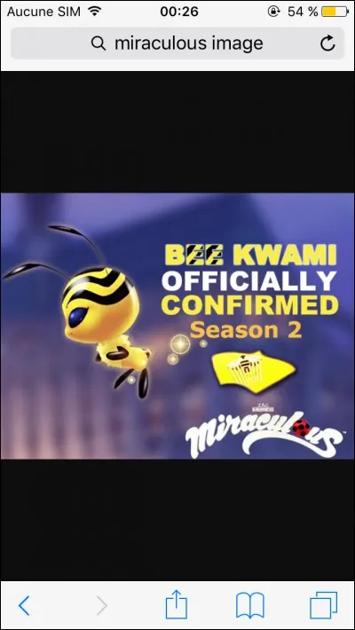 Qui va avoir le miraculous de l'abeille ?