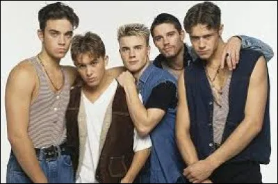 Comment se nomme ce boys band anglais qui a révélé le chanteur Robbie Williams ?