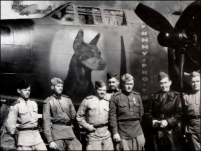 En 1935, je deviens le chien officiel de combat du corps des marines américains :