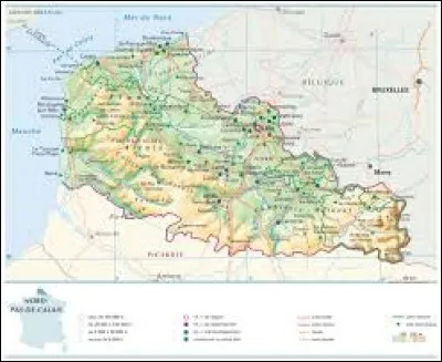 Quelle est la mer près du Nord-Pas-de-Calais ?