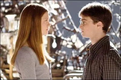 Quand Harry et Ginny s'embrassent 'ils pour la premire fois ?