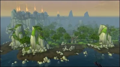 Cette île est la dernière zone de la Pandarie ; on peut y affronter les quatre astres vénérables de la Pandarie, La Grue Rouge, Le Tigre Blanc, le Serpent de Jade et le Buffle Noir. C'est :