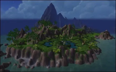 Cette île est remplie de dinosaures. C'est :