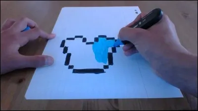 Un plastron en diam se crafte avec :